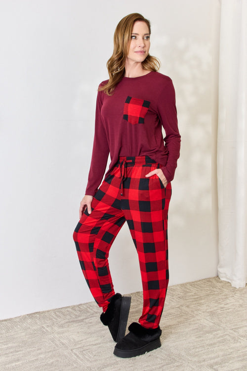 Plaid Paradise Pajama: Cozy Charm Ensemble 🌟