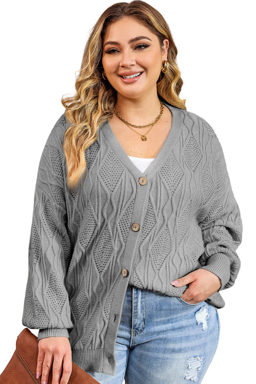 Enchanted Apricot Elegance Cardigan