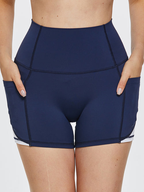 Luxurious Flex High Waist Activewear Shorts