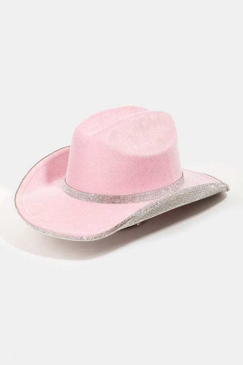 The Glamourous Pave Rhinestone Hat of Elegance