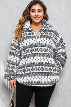 Snowy Love Sherpa: Winter Romance in Plus Size