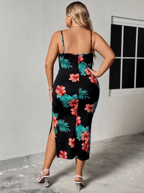 Enchanted Blooms of Love Plus Size Dress