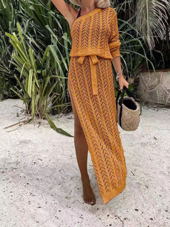 Whispers of Love One-Shoulder Knit Dress 💖