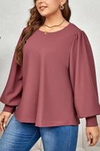 Enchanted Rose Plus Size Elegance Top 🌹