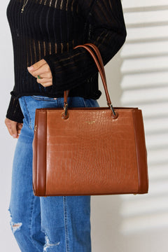 Luxury Texture PU Leather Handbag: Sophistication Untold