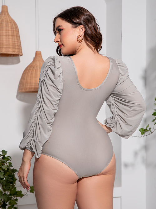 Romantic Sunset Dreams Plus Size Swimsuit