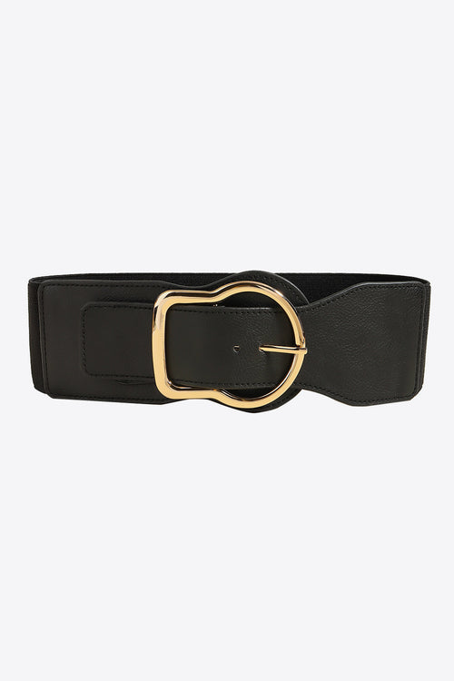The Refined Zinc Alloy PU Leather Belt.