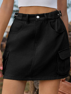 Perfect Fit Denim Skirt: Chic Comfort Essential