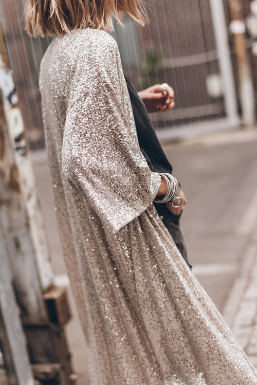 Shine Bright Kimono Duster: Be the Star! ✨