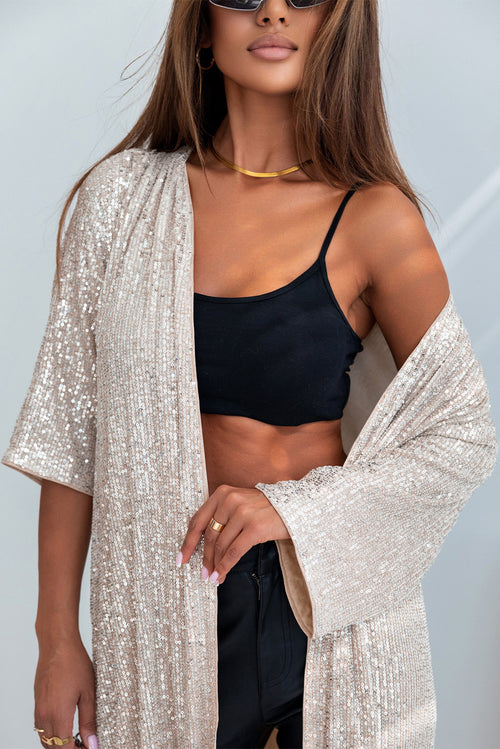 Shine Bright Kimono Duster: Be the Star! ✨