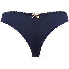 Axami Blue Lagoon Thong: Ultimate Luxury lingerie.