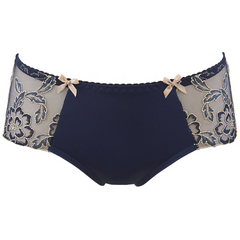Luxurious Night Sky Embroidered Brief Panty