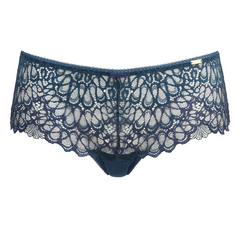 Gossard Swirl Sheer Short Panty Dark Teal