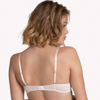 Elegant Sheer Demi Bra with Swarovski Accent by Lisca