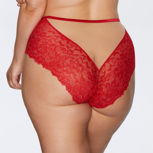 Soft Lace High Waist Brief Panty Kinga Mind Love