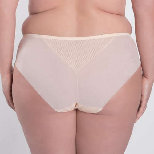 Luxurious Biscuit Bliss Briefs by Samanta Lingerie