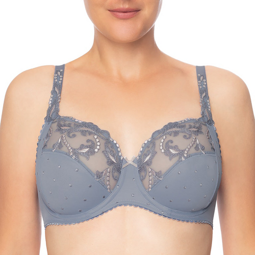 Secret Delight Nordic Blue Lace Wired Bra