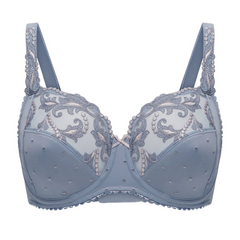 Secret Delight Nordic Blue Lace Wired Bra