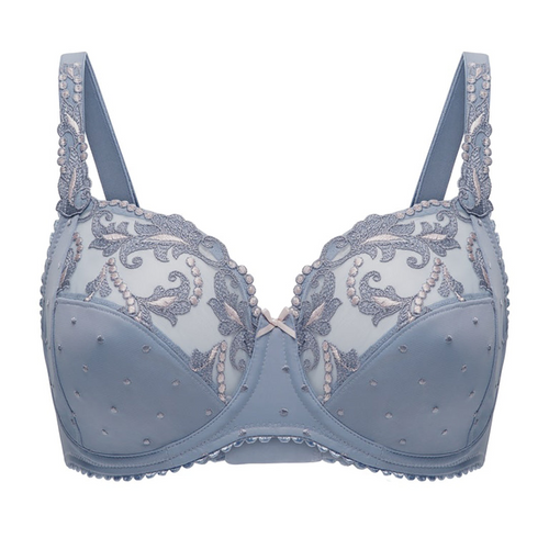 Secret Delight Nordic Blue Lace Wired Bra