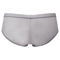 Gossard Glossies Luxurious Silver Sheer Boy Short Panty