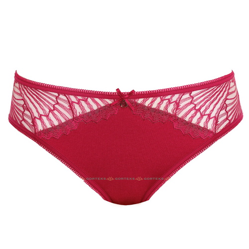 Sierra Ruby Red Low Rise Bikini Panty