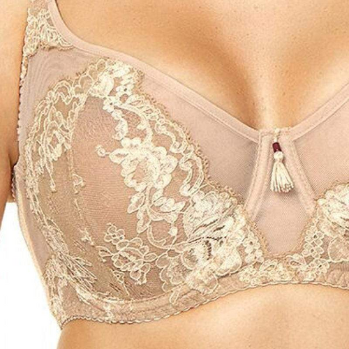 Kinga Glow Luxe Semi-Sheer Full-Busted Bra