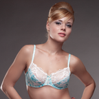 Lavinia Mystic Winter Light Semi-Sheer Lace Bra