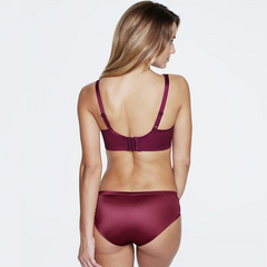 Dominique Mystique Seamless Minimizer Bra in Opulent Purple