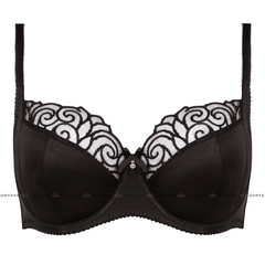 Onyx Sheer Elegance Embroidery Plus Size Bra