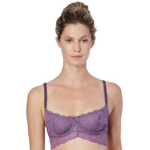 Montelle Boudoir Glamour Longline Lace Demi Bra