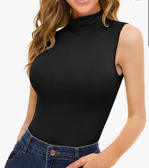 Lavinia Soft Stretch Sleeveless Top: Your Comfort Queen!