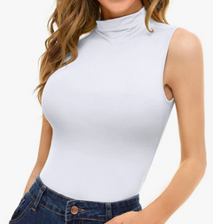 Lavinia Soft Stretch Sleeveless Top: Your Comfort Queen!