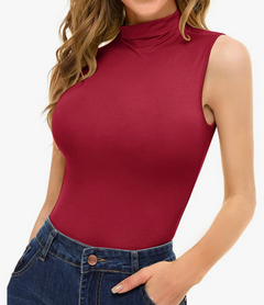 Lavinia Soft Stretch Sleeveless Top: Your Comfort Queen!