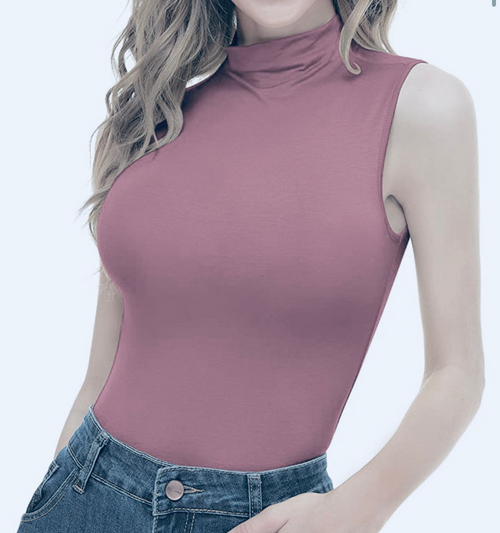 Lavinia Soft Stretch Sleeveless Top: Your Comfort Queen!