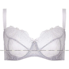 Gorteks Pamela Silver Sheer Mesh Balconette Bra