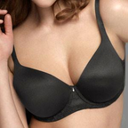 Montelle Intimates Pure T-Shirt Bra with Molded Cups in Black