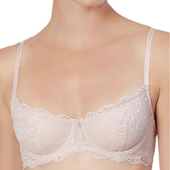 Luxe Lace Demi Cup Bra by Montelle Intimates