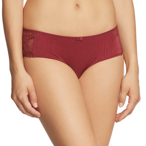 Bordeaux Red Luxe Hipster Panty