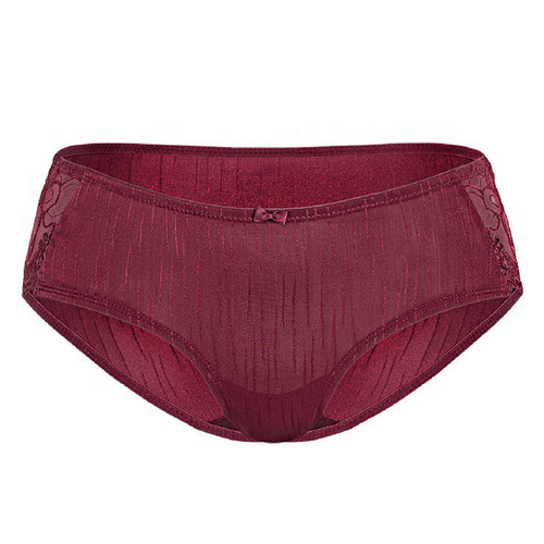 Bordeaux Red Luxe Hipster Panty