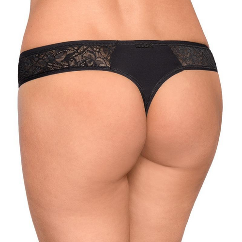 French Floral Fantasy Lace Thong: Romance Unleashed