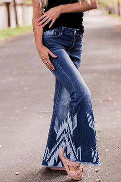 Blue High Rise Flare Jeans: Your Ultimate Style!