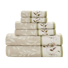 Madison Park Serene Luxury Towel Set: Opulent Elegance