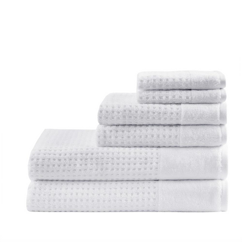 🎭 Indulgent Cotton Waffle Luxury Towel Set 🛁
