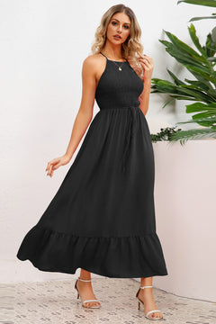 Sophisticated Elegance Spaghetti Strap Formal Dress