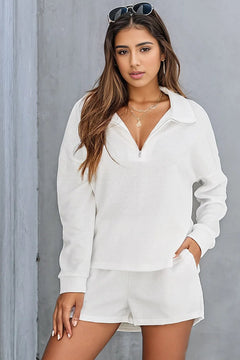 Cloud 9 Chic Zip-Up Lounge Set