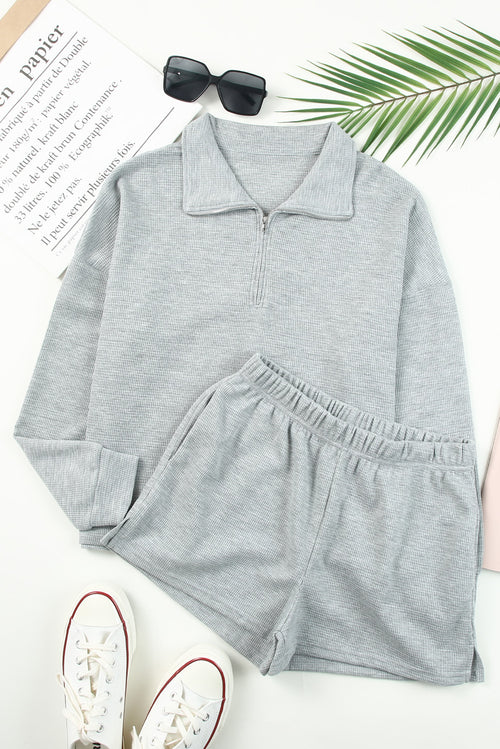 Cloud 9 Chic Zip-Up Lounge Set