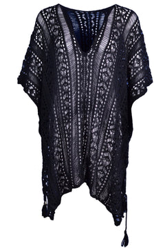 Enchanting Starlit V-Neck Cover-Up 💫