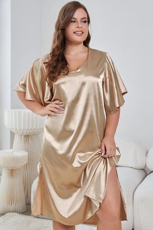 Fluttering Elegance Nightgown - Embrace Nighttime Magic