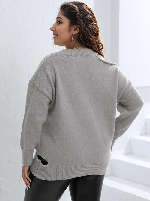 Enchanted Romance: Vixen's Plus Size Sweater