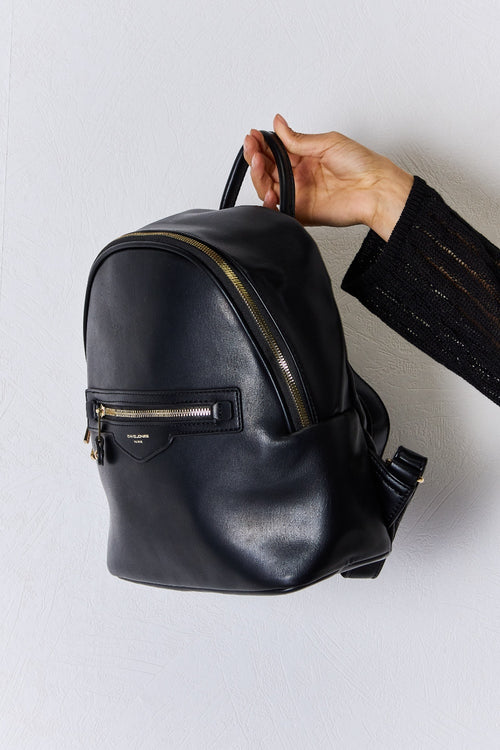 David Jones Classic PU Leather Backpack: A Noble Adornment